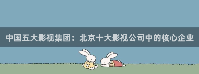 西瓜电影在线：中国五大影视集团：北京十大影视公司中的核心企业
